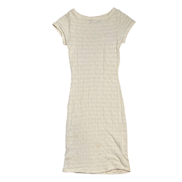 Nation LTD Dresses & Skirts - Nation LTD textured white midi dress